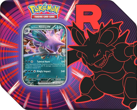 Team Rocket Tin [Team Rocket's Nidoking ex] [MCAP]