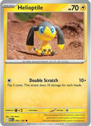 Helioptile 052/132  - Reverse Holofoil ME01 Mega Evolution - Common