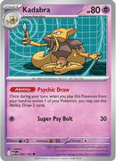 Kadabra 055/132  - Reverse Holofoil ME01 Mega Evolution - Uncommon