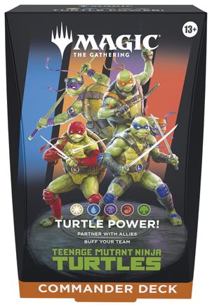 Teenage Mutant Ninja Turtles Commander Deck - Turtle Power!