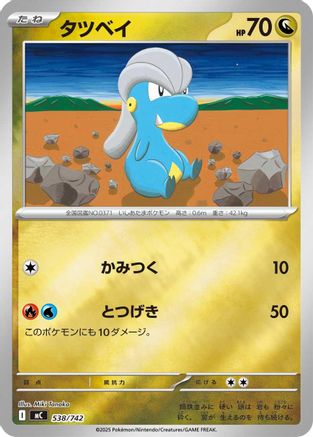 Bagon (Mirror Holo) (538/742) - Start Deck 100 Battle Collection