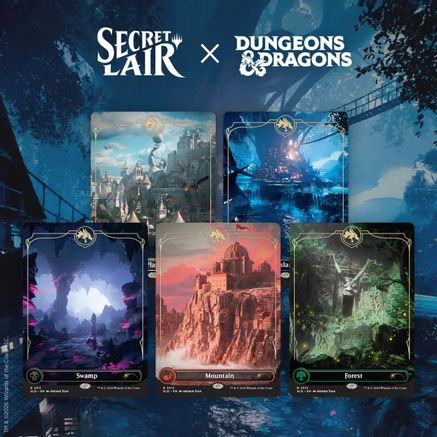 Secret Lair Drop: Secret Lair x Dungeons & Dragons: Lands of the Forgotten Realms - Non-Foil Edition
