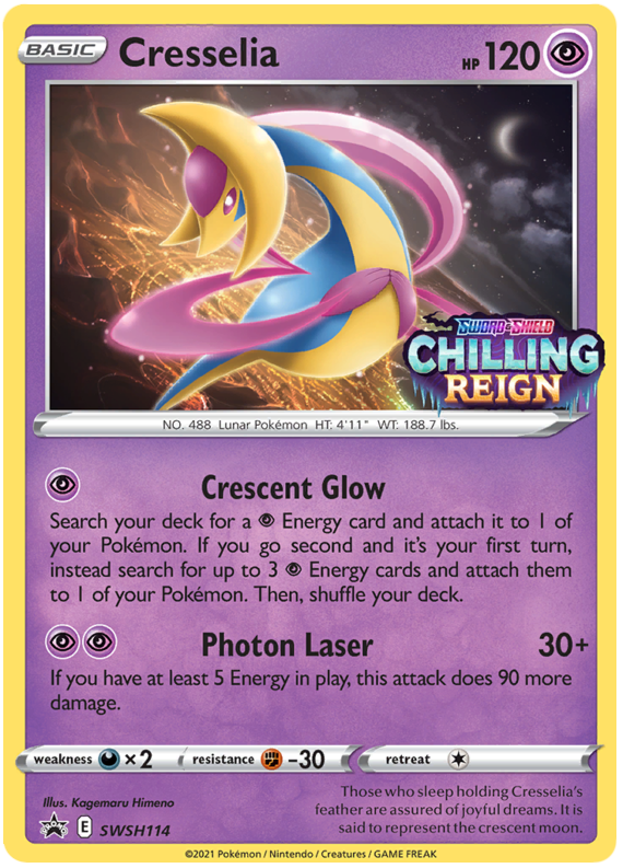 Cresselia (SWSH114) [Sword & Shield: Black Star Promos]