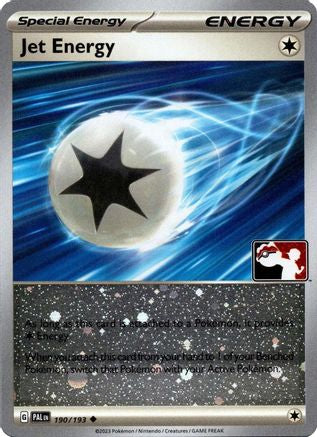 Jet Energy 190/193  - Reverse Holofoil Prize Pack Series Cards - Uncommon
