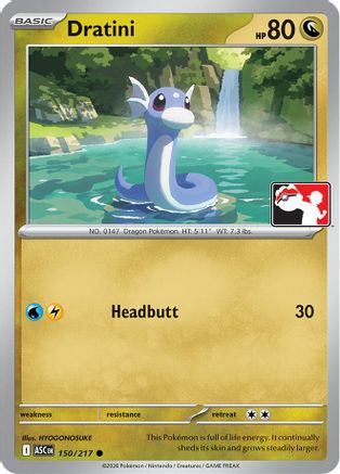 Dratini 150/217  Prize Pack Series Cards - Common