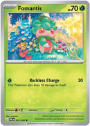 Fomantis 003/084  - Reverse Holofoil ME05 Pitch Black - Common