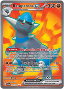 Rampardos ex 100/084  - Holofoil ME05 Pitch Black - Ultra Rare