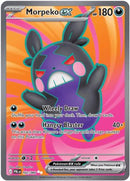 Morpeko ex 102/084  - Holofoil ME05 Pitch Black - Ultra Rare