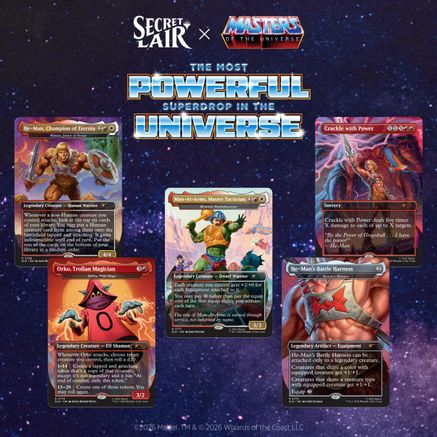 Secret Lair Drop: Secret Lair x Masters of the Universe: By the Power of Grayskull! - Non-Foil Edition