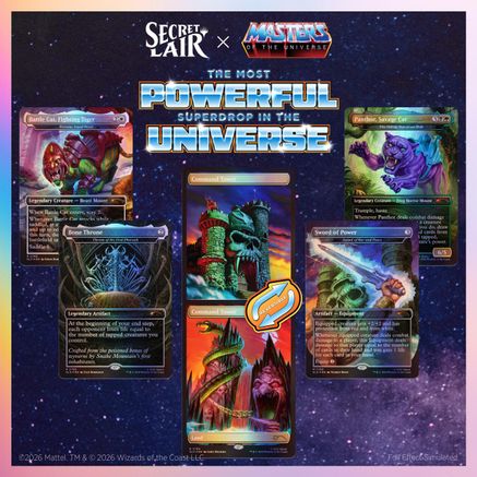 Secret Lair Drop: Secret Lair x Masters of the Universe: Sold Separately - Traditional Foil Edition