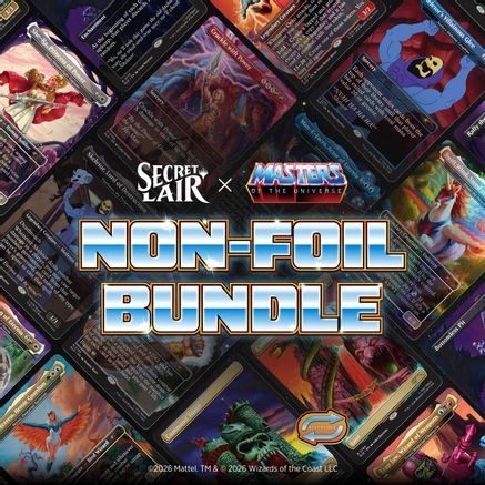Secret Lair: The Most Powerful Superdrop in the Universe: I Have the Power Non-Foil Bundle
