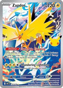 Zapdos 133/128  - Holofoil ME 30th Celebration - Illustration Rare