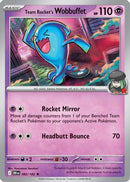 Team Rocket's Wobbuffet 082/182  Deck Exclusives - Rare