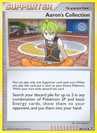 Aaron's Collection 088/111  - Reverse Holofoil Rising Rivals - Uncommon