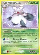 Abomasnow 019  - Reverse Holofoil Mysterious Treasures - Rare