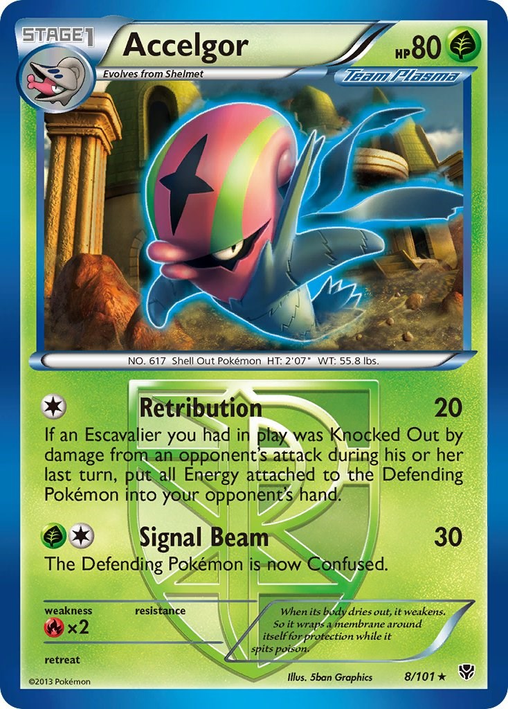 Accelgor (Team Plasma) [PLB - 8/101]