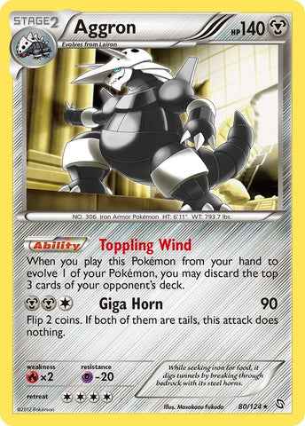 Aggron [DRX - 80/124]