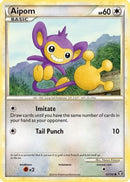 Aipom 055  - Reverse Holofoil Triumphant - Common