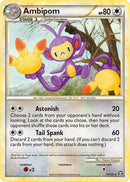 Ambipom 013  - Reverse Holofoil Triumphant - Rare