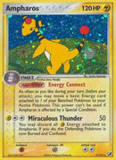 Ampharos 001  - Holofoil Unseen Forces - Holo Rare