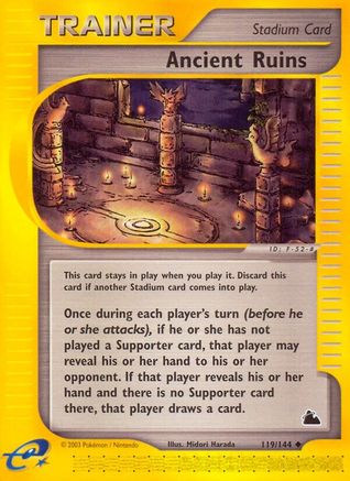 Ancient Ruins 119  Skyridge - Uncommon