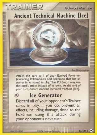 Ancient Technical Machine [Ice] 084 Hidden Legends - Uncommon