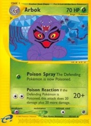 Arbok (35) 035 Expedition - Rare