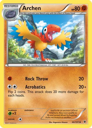 Archen 066  Noble Victories - Uncommon