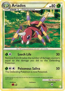 Ariados 015  HeartGold SoulSilver - Rare
