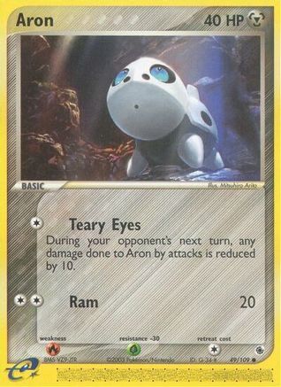 Aron 049/109  Ruby and Sapphire - Common