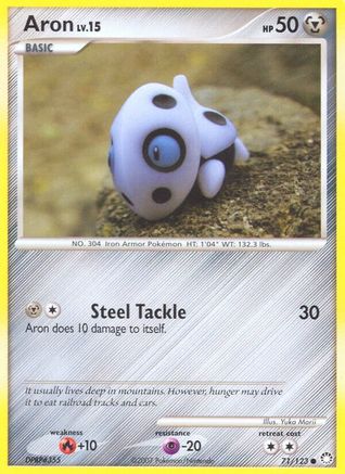 Aron 071/123  Mysterious Treasures - Common