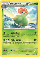 Bellossom 004  - Reverse Holofoil Boundaries Crossed - Rare
