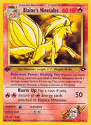 Blaine's Ninetales 021/132 Gym Challenge - Rare