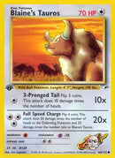 Blaine's Tauros 064/132 Gym Heroes - Common