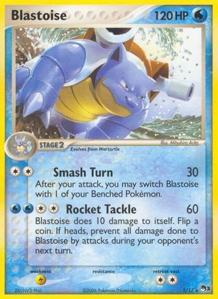 Blastoise 001 POP Series 3 - Rare