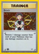 Brock (15) 015/132 Gym Heroes - Holo Rare