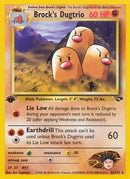 Brock's Dugtrio 022/132 Gym Challenge - Rare