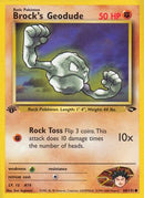 Brock's Geodude 068/132 Gym Challenge - Common