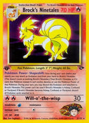 Brock's Ninetales 003/132 Gym Challenge - Holo Rare