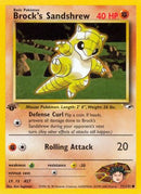 Brock's Sandshrew (71) 071/132 Gym Heroes - Common