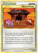 Burned Tower 071/90  - Reverse Holofoil Undaunted - Uncommon