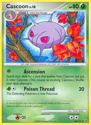 Cascoon 044  - Reverse Holofoil Platinum - Uncommon