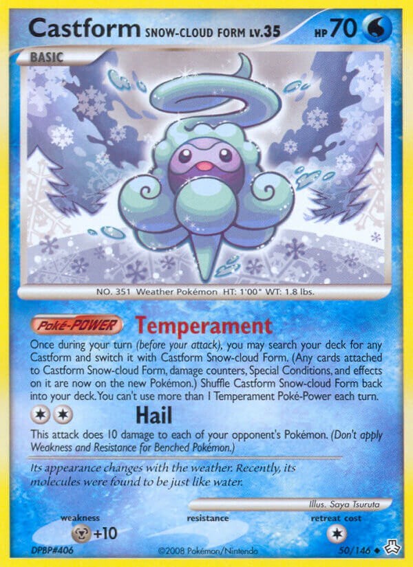 Castform Snow-Cloud Form [LA - 50/146]