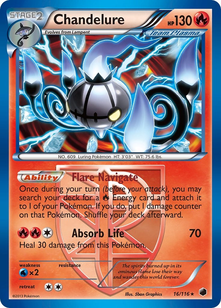 Chandelure (Team Plasma) [PLF - 16/116]