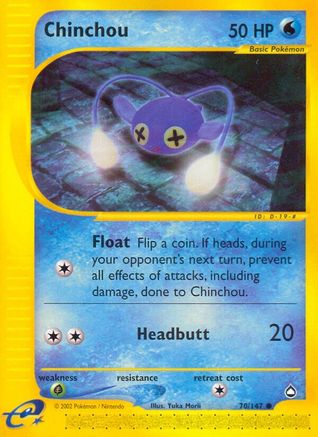 Chinchou (70) 070 Aquapolis - Common
