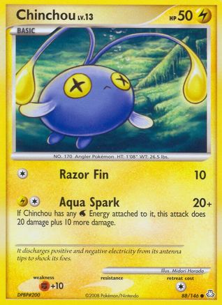 Chinchou (88) 088 Legends Awakened - Common