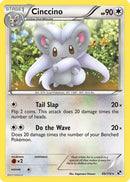 Cinccino 089  - Reverse Holofoil Black and White - Rare