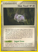 Claw Fossil 078  Legend Maker - Common