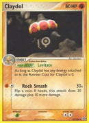 Claydol 024  - Reverse Holofoil Emerald - Uncommon