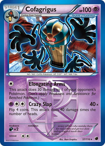 Cofagrigus (Team Plasma) (57) [PLF - 57/116]